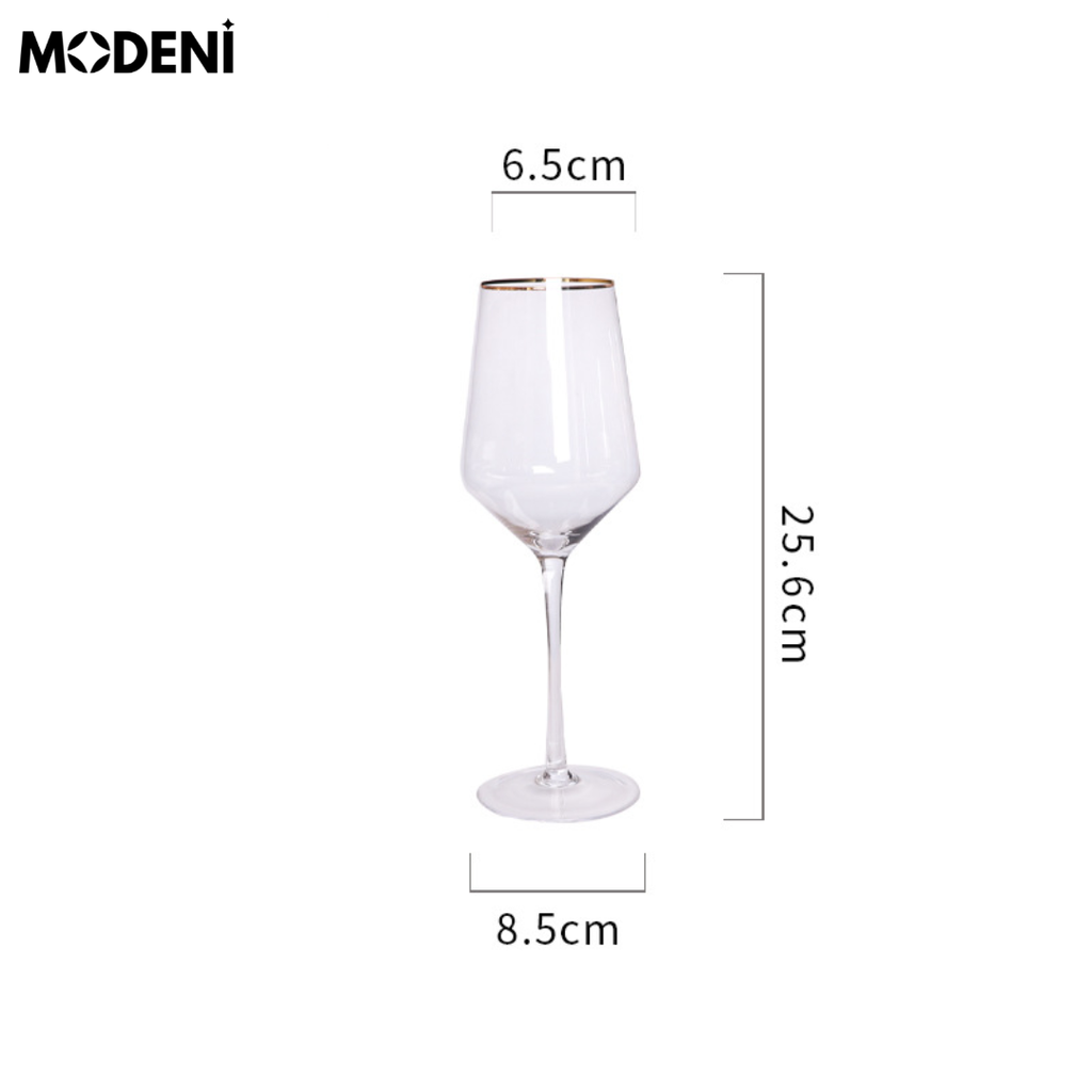 Ly Uống Rượu Vang Puri New Thủy Tinh Cao Cấp Sang Trọng