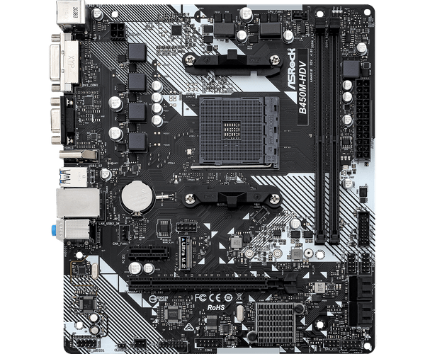  Mainboard Asrock B450M HDV DDR4 