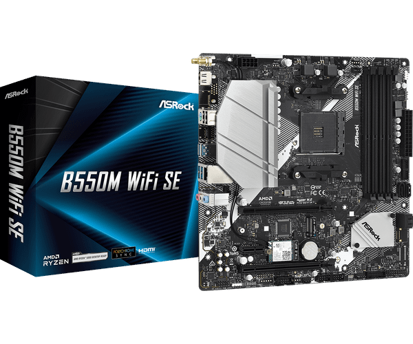  Mainboard Asrock B550M Wifi SE 