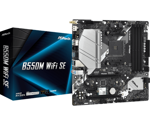  Mainboard Asrock B550M Wifi SE 