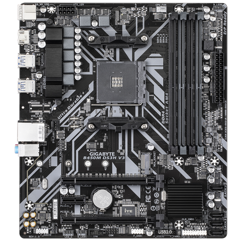  Mainboard Gigabyte B450M DS3H - V3 