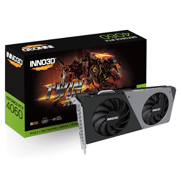 Card màn hình VGA Inno3D RTX 4060 Twin X2 8GB