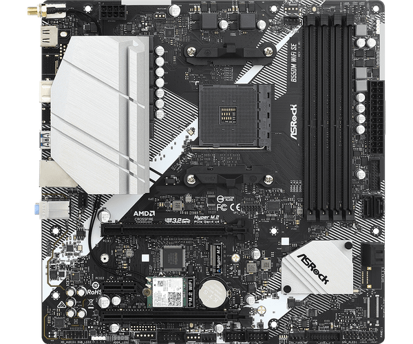  Mainboard Asrock B550M Wifi SE 
