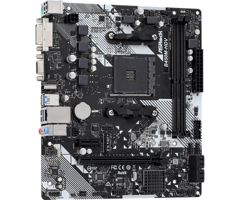  Mainboard Asrock B450M HDV DDR4 