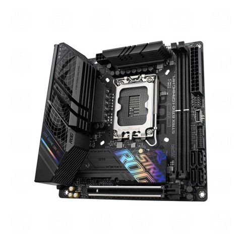  Mainboard Asus ROG Strix B760-I GAMING WiFi  | Intel B760, Socket 1700, micro ATX, 4 khe DDR5 