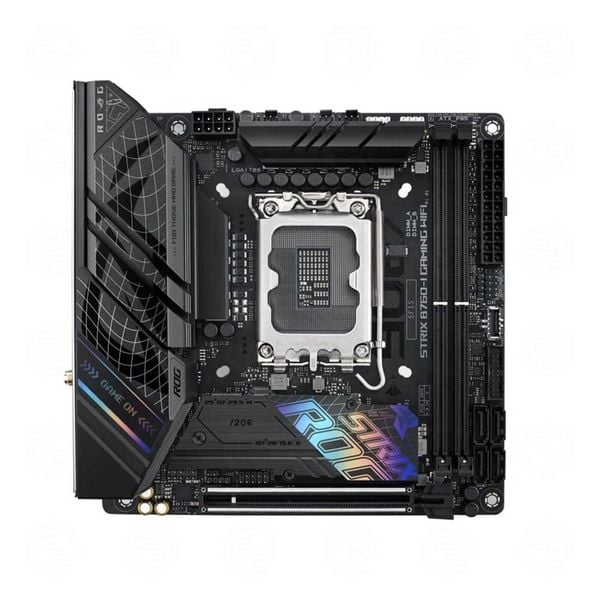  Mainboard Asus ROG Strix B760-I GAMING WiFi  | Intel B760, Socket 1700, micro ATX, 4 khe DDR5 