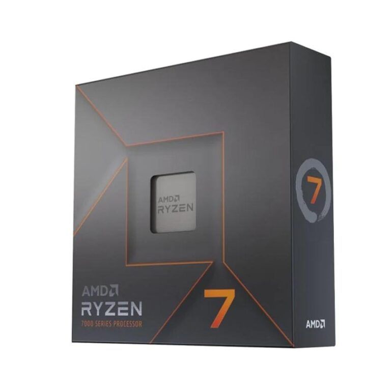 CPU AMD R7 7700X Box hãng (8 Nhân 16 Luồng – Up to 5,4Ghz – 65W – Không Card Onboard)
