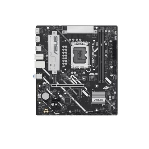  Mainboard Asus PRIME B860M K CSM (Chipset Intel B860, Socket LGA 1851, Hỗ trợ RAM DDR5 128GB, Micro-ATX) 