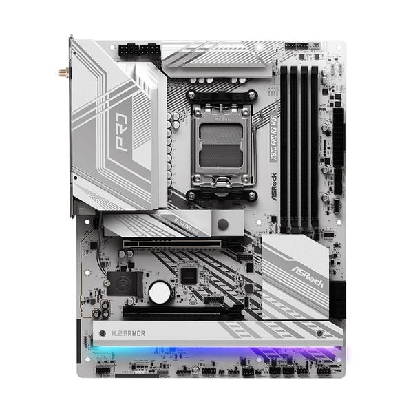  Mainboard ASRock X870 Pro RS WiFi - Trắng 