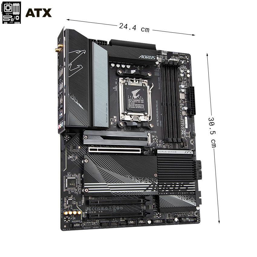  Mainboard Gigabyte X670 Aorus Elite AX 
