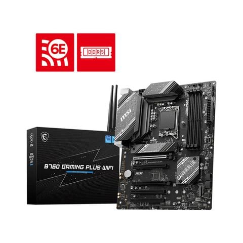  Mainboard MSI B760 Gaming Plus WiFi | Intel B760, Socket 1700, ATX, 4 khe DDR5 