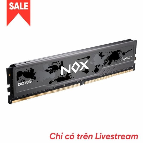  Ram PC Apacer 16GB 6000Mhz OC tản nhiệt DDR5 