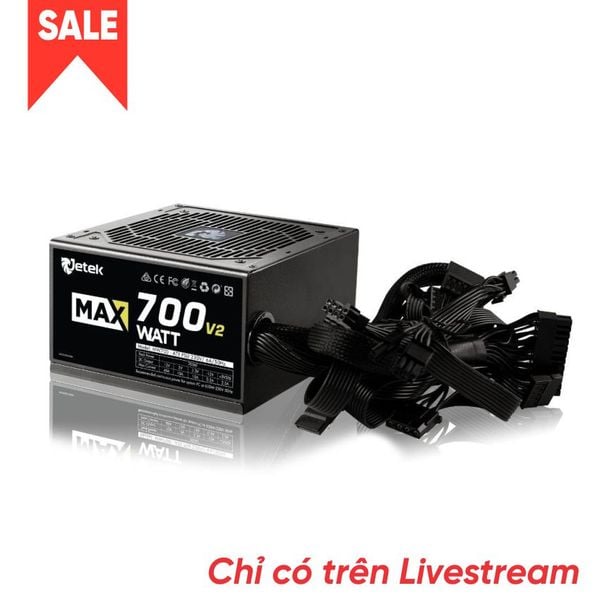  Nguồn máy tính Jetek 700W model MAXWATT 700 V2 