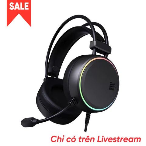  Tai nghe Gaming Zidli FH-11L FCORE RGB 7.1 grey 