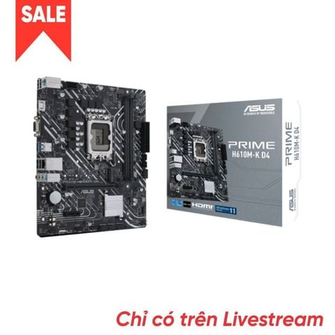 Mainboard Asus Prime H610M- K D4 