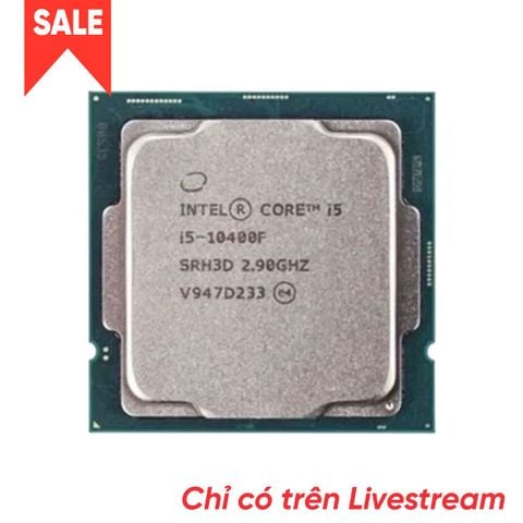  CPU Intel Core i5 10400F (2.90 Up to 4.30GHz, 12M, 6 Cores 12 Threads) Tray Không Fan 