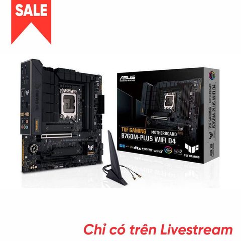  Mainboard Asus TUF Gaming B760M Plus Wifi DDR4 