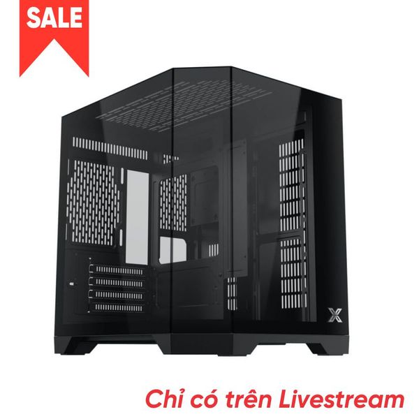  Thùng máy Case Xigmatek Cubi M Nano M-ATX Black | Không kèm fan (EN 44953) 