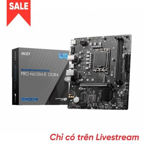  Mainboard MSI PRO H610M-E DDR4 