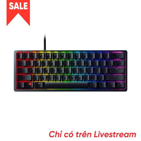  Bàn phím cơ Razer Huntsman Mini R3M1- Clicky Optical Switch - US - Black 