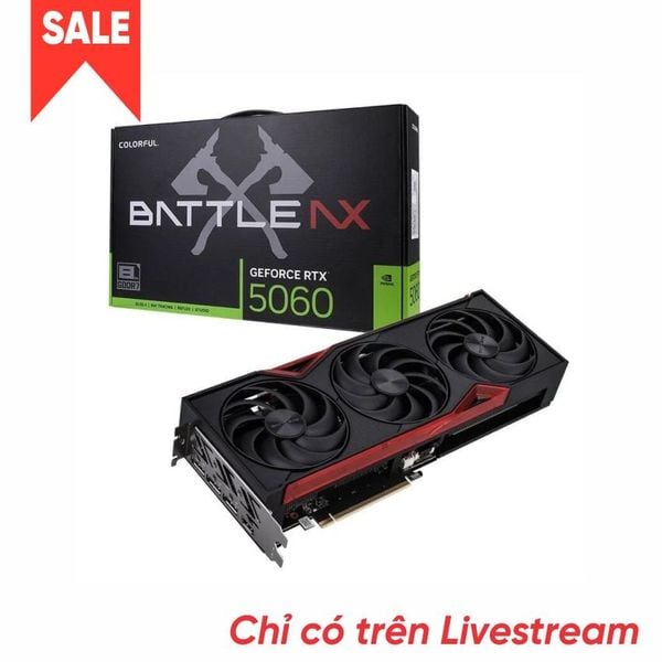 Card màn hình Colorful GeForce RTX 5060 NB EX 8GB-V 3 fan