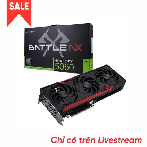  Card màn hình Colorful GeForce RTX 5060 NB EX 8GB-V 3 fan 