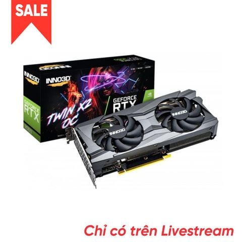  Card màn hình VGA Inno3D GeForce RTX 3060 Twin X2 12G GDDR6 