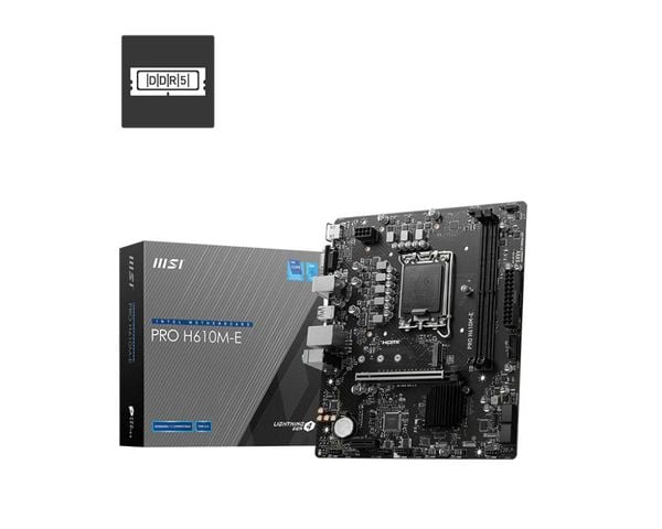  Mainboard MSI PRO H610M-E DDR5 