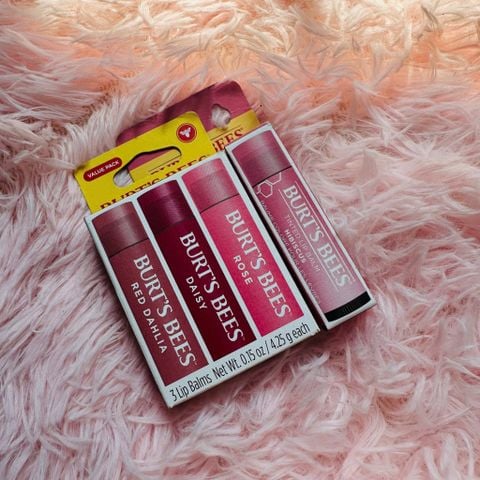 Son dưỡng môi có màu Burt's Bees Tinted Lip Balm | Chọn màu