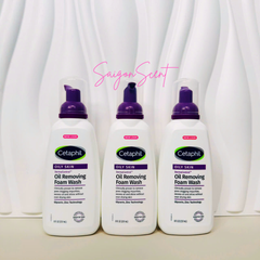 Sữa rửa mặt tạo bọt ngừa mụn, kiềm dầu Cetaphil Dermacontrol Oil Removing Foam Wash 237mL