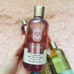 Sữa tắm thư giãn Bath & Body Works Aromatherapy LOVE | Vanilla + Rose 295mL
