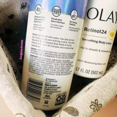Sữa dưỡng thể chống lão hóa Olay Retinol 24 Smoothing Body Lotion 502mL