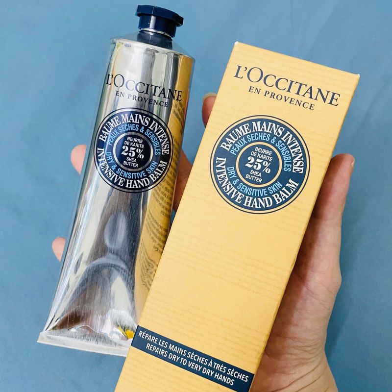 Kem dưỡng tay L'occitane Hand Cream mùi bơ hạt mỡ 25% dưỡng ẩm 150mL