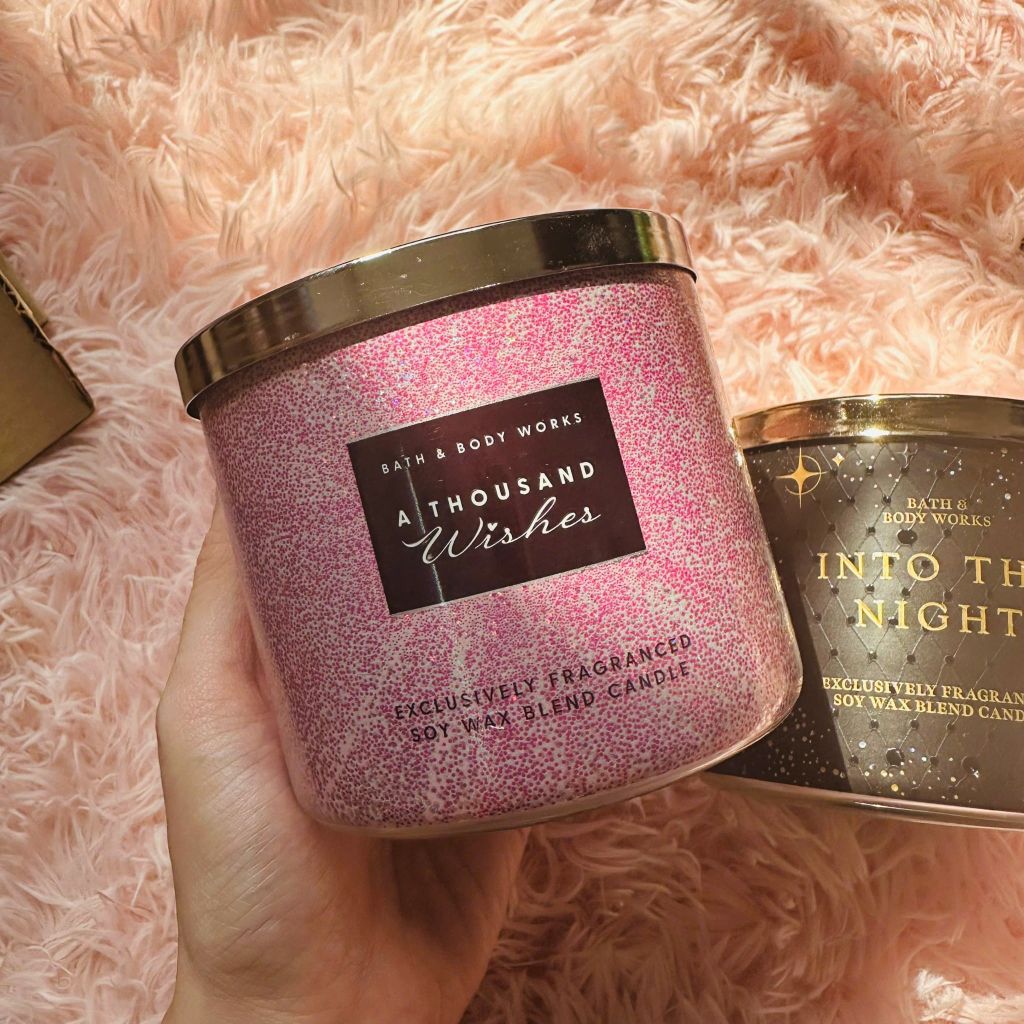 Nến thơm 3 bấc Bath & Body Works A THOUSAND WISHES 411g