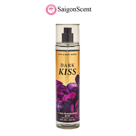 Xịt thơm toàn thân Bath & Body Works Body Mist DARK KISS 236mL