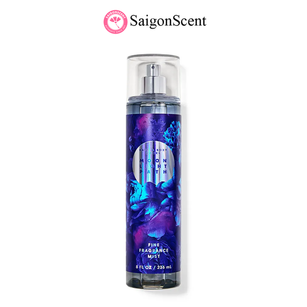 Xịt thơm toàn thân Bath & Body Works Body Mist MOONLIGHT PATH 236mL