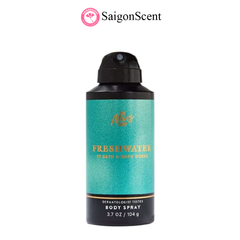 Xịt thơm toàn thân cho nam Bath & Body Works Body Spray FRESHWATER 104g