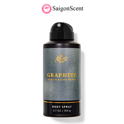 Xịt thơm toàn thân cho nam Bath & Body Works Body Spray GRAPHITE 104g