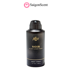 Xịt thơm toàn thân cho nam Bath & Body Works Body Spray NOIR 104g