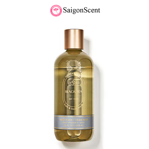 Sữa tắm thư giản Bath & Body Works Aromatherapy Body Wash BLACK TEA 295mL