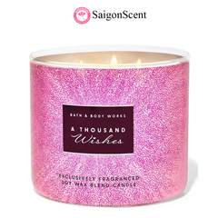 Nến thơm 3 bấc Bath & Body Works A THOUSAND WISHES 411g