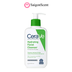 Sữa rửa mặt không bọt cho da thường | da khô CeraVe Hydrating Facial Cleanser 237mL