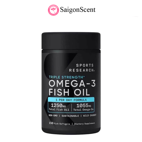 Dầu cá SR Triple Strength Omega-3 Fish Oil 150 viên