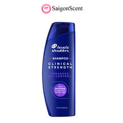 Dầu gội trị gàu cho da dầu dầu Head & Shoulders Clinical Strength Dandruff Defense Advanced Oil Control 400mL