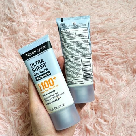 Kem chống nắng Neutrogena Ultra Sheer MAX SPF 100+ 88mL