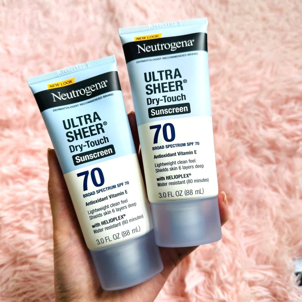 Kem chống nắng Neutrogena Ultra Sheer SPF 70 88mL
