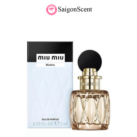 Nước hoa NỮ mini MIU MIU Miutine 7mL