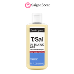 Dầu gội trị liệu dành cho gàu và nấm da đầu Neutrogena T/Sal Scalp Build-Up Control 236mL