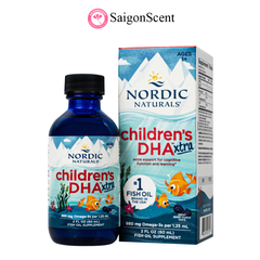 Siro Dầu Cá Đặc Biệt Nordic Naturals Childrens DHA Xtra (60ML) Hỗ Trợ Phát Triển Não Bộ, Khả Năng Nhận Thức
