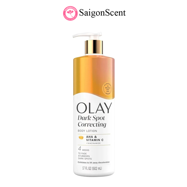 Sữa dưỡng thể trắng da Olay AHA Vitamin C Dark Spot Body Lotion 502mL
